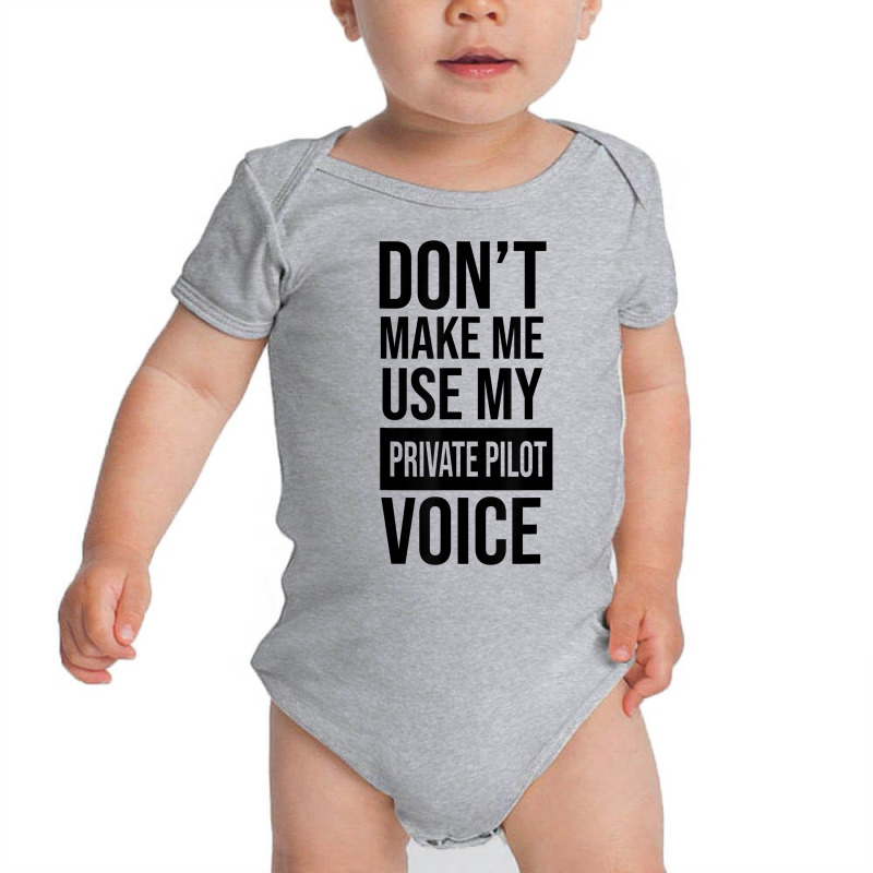 Funny Private Pilot Meme T Shirt Baby Bodysuit by sosieclaton | Artistshot