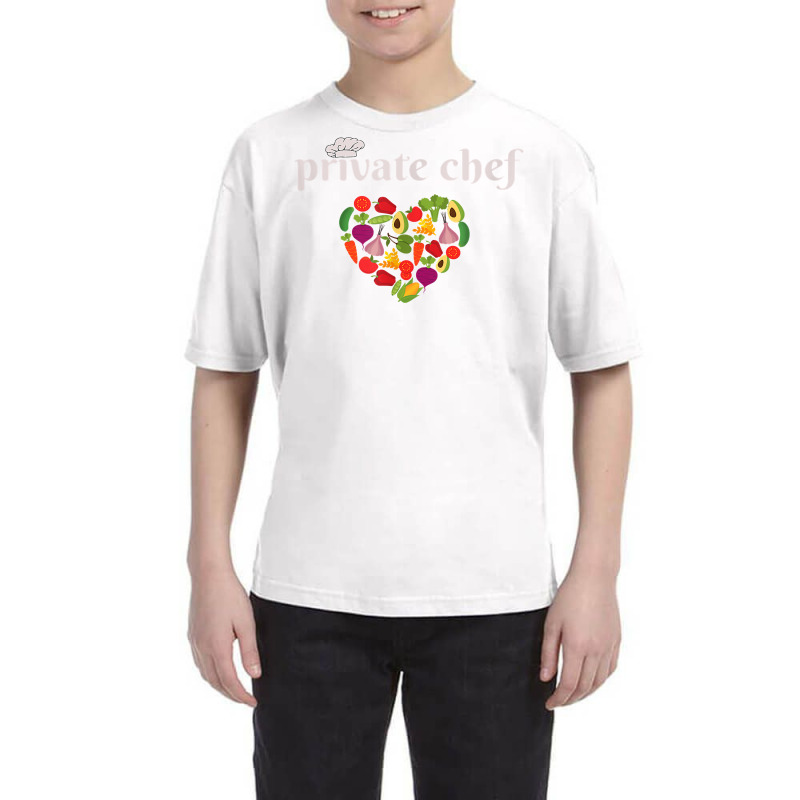 Private Chef Food Lover Valentines Day T Shirt Youth Tee by AshleyPenez | Artistshot