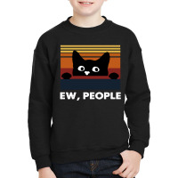 Cat Ew People Vintage Youth Sweatshirt | Artistshot