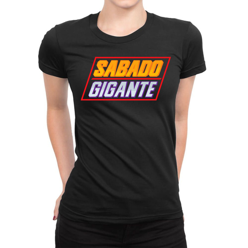 Sabado Gigante Gigantic Saturday Premium T Shirt Ladies Fitted T-Shirt by ZaraeTrullinger | Artistshot