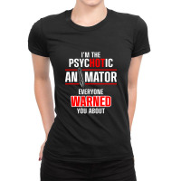 Animator Hot Animating Graphic Artist Animation Ladies Fitted T-shirt | Artistshot