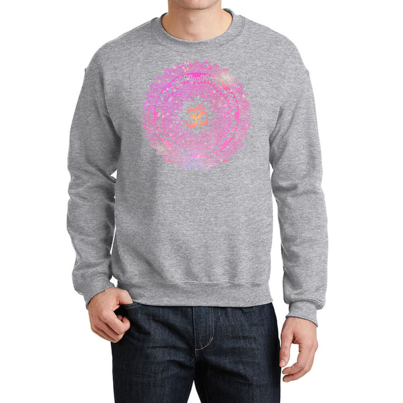 Yoga Gift T  Shirt Yoga Lover Mandala T  Shirt Crewneck Sweatshirt | Artistshot