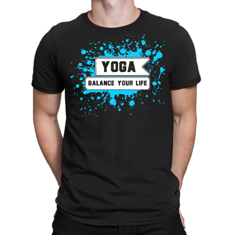 Yoga Lover T  Shirt Balance Your Life T  Shirt T-shirt | Artistshot