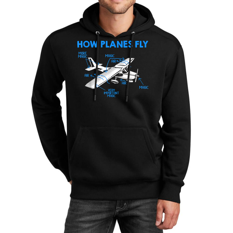 Private Pilot Aerospace Engineer How Planes Fly Engineering T Shirt Unisex Hoodie by AshleyPenez | Artistshot