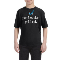 Private Pilot Aviation T Shirt Youth Tee | Artistshot