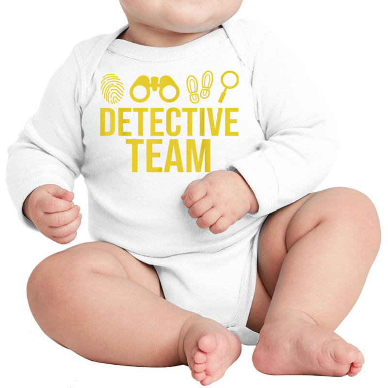 Private Investigator Detective Espionage Office Training T Shirt Long Sleeve Baby Bodysuit by MoczoTenleigh | Artistshot