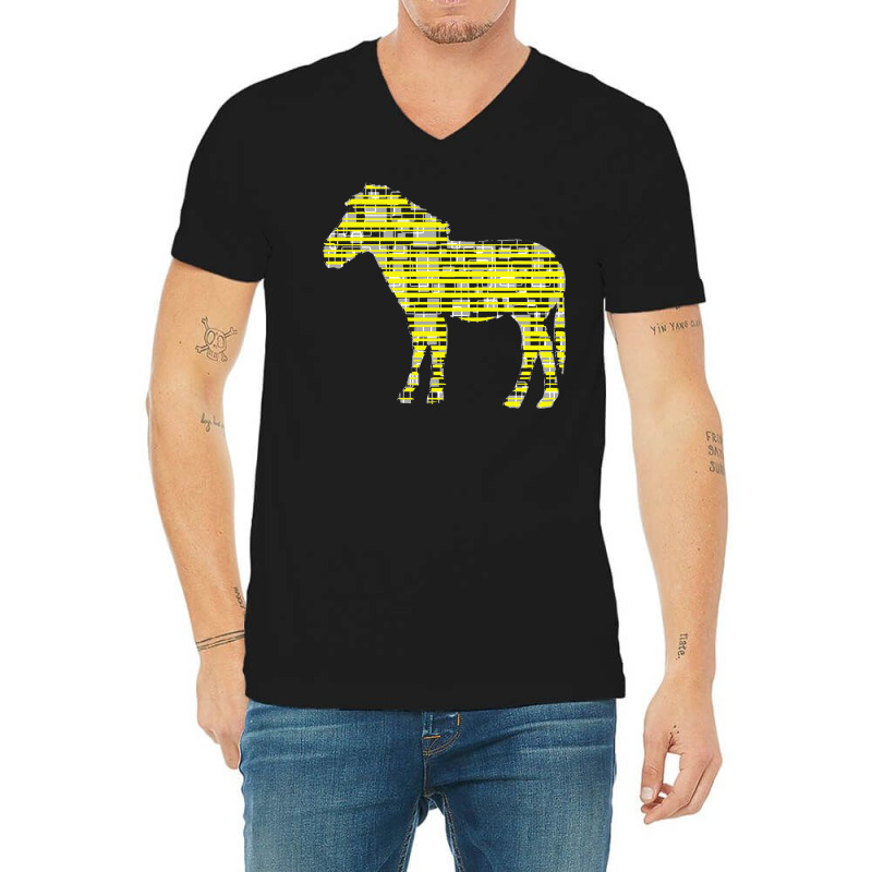 Zebra Design T  Shirtzebra T  Shirt (12) V-neck Tee | Artistshot