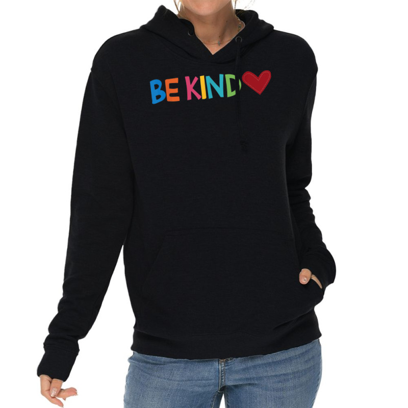 Be Kind Plus Size Graphic Lightweight Hoodie by 1 T-shirts | Artistshot