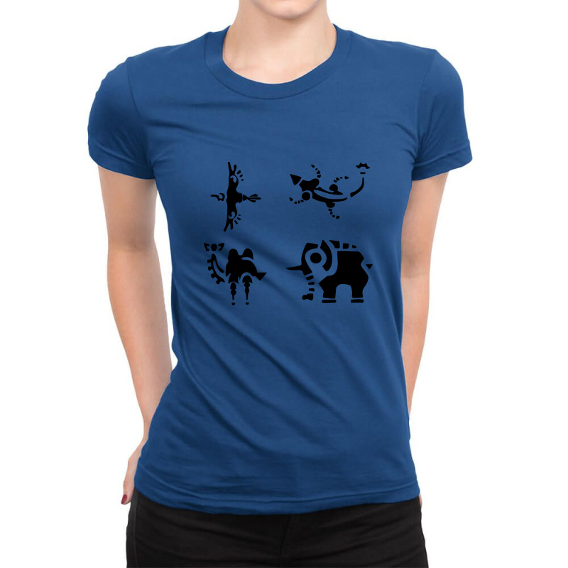 Divine Beasts Ladies Fitted T-Shirt by gesumarsa | Artistshot