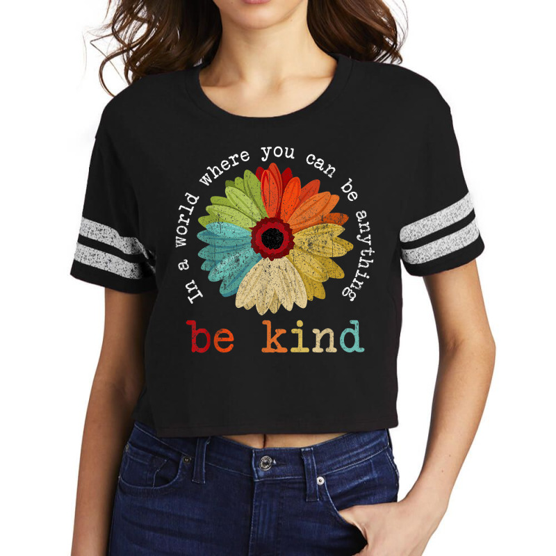 Be Kind Plus Size Graphic Scorecard Crop Tee by 1 T-shirts | Artistshot