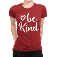 Be Kind Plus Size Graphic Ladies Fitted T-shirt | Artistshot