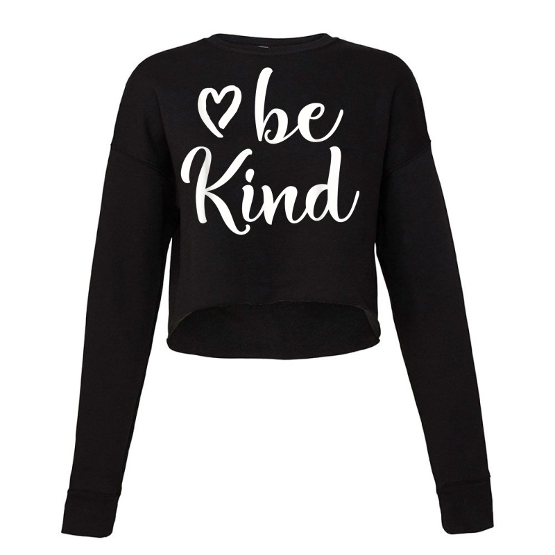 Be Kind Plus Size Graphic Cropped Sweater by 1 T-shirts | Artistshot