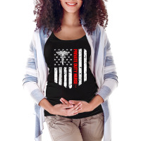 Private Duty Nurse American Flag Rn Registered Nurse Gift T Shirt Maternity Scoop Neck T-shirt | Artistshot