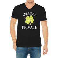 St Patricks Day Shirt Lucky Private Gift T Shirt V-neck Tee | Artistshot