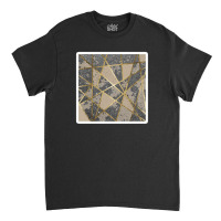 Teal Pink And Black Granite Marble Pattern 14877101 Classic T-shirt | Artistshot