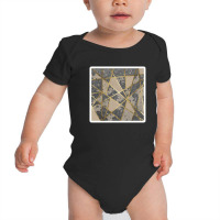 Teal Pink And Black Granite Marble Pattern 14877101 Baby Bodysuit | Artistshot