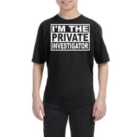 Private Investigator Square Graphic T Shirt Youth Tee | Artistshot