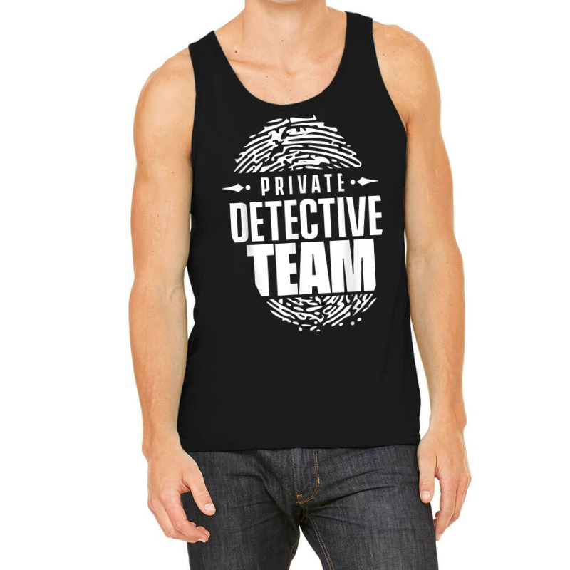 Spy Investigator Observation Private Detective Team T Shirt Tank Top by MoczoTenleigh | Artistshot