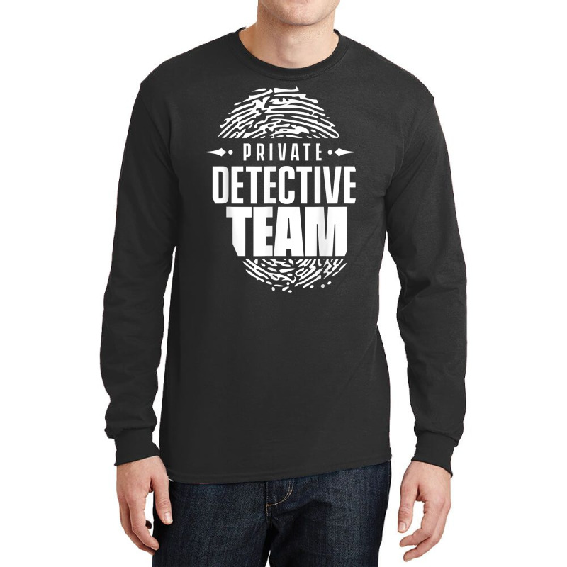 Spy Investigator Observation Private Detective Team T Shirt Long Sleeve Shirts by MoczoTenleigh | Artistshot