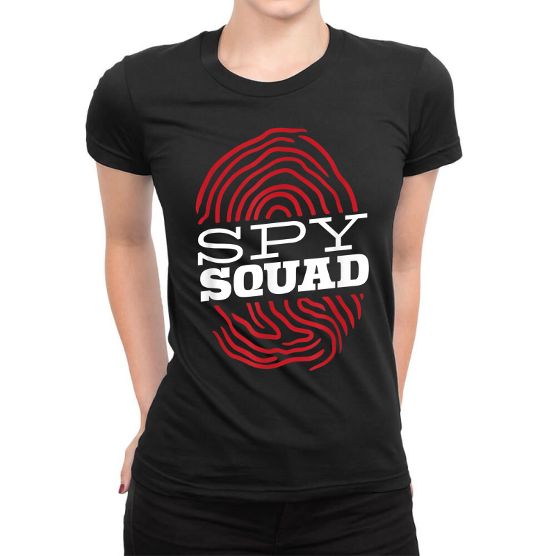 Spy Squad Investigator Private Detective Investigation T Shirt Ladies Fitted T-Shirt by MoczoTenleigh | Artistshot