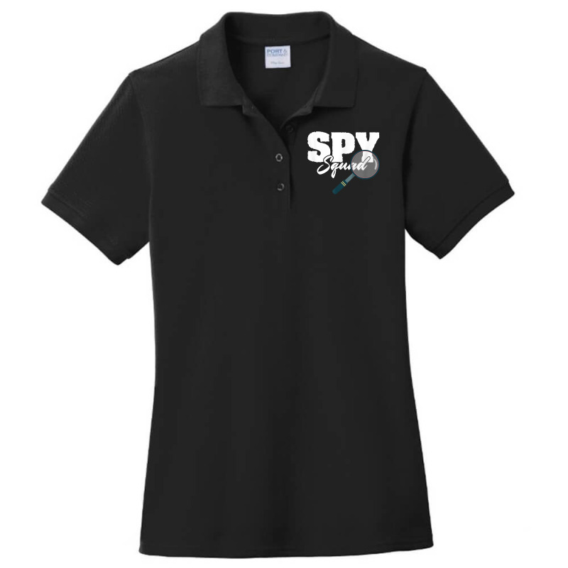 Spy Squad Police Crime Investigator Private Detective Team T Shirt Ladies Polo Shirt by MoczoTenleigh | Artistshot