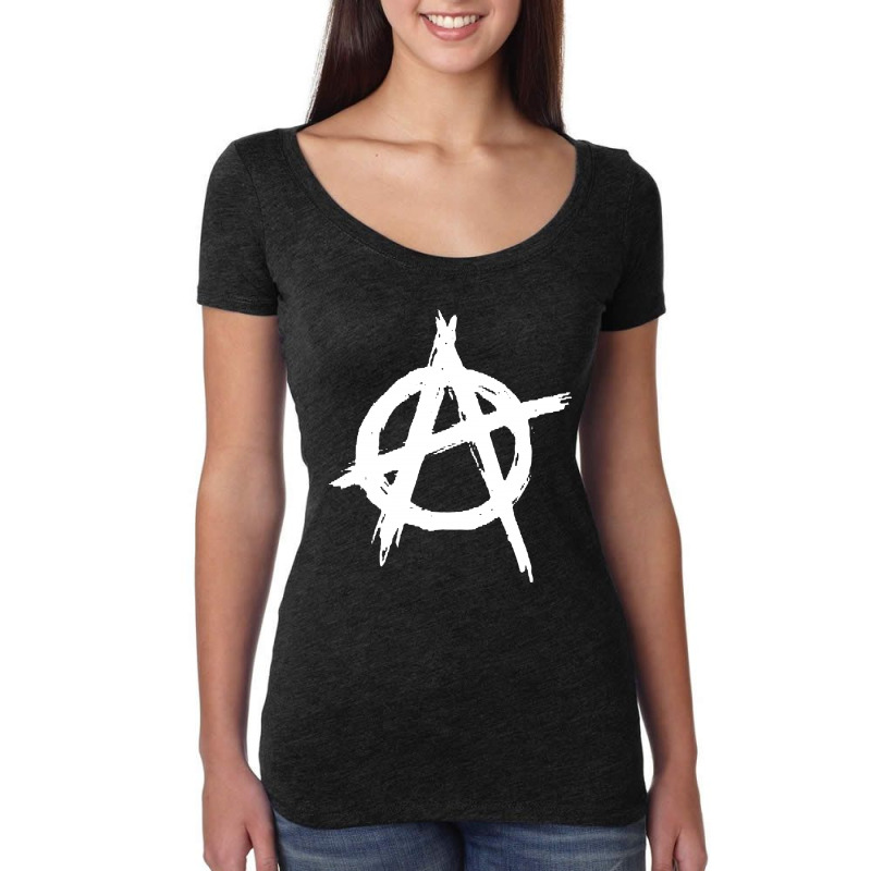 Anarchy Women's Triblend Scoop T-shirt | Artistshot