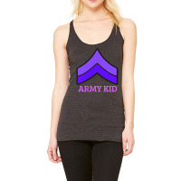 Purple Up Military Kids Shirt Private Military Child Month T Shirt Racerback Tank | Artistshot