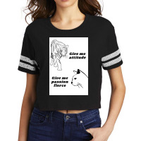 Cat And Tiger Scorecard Crop Tee | Artistshot