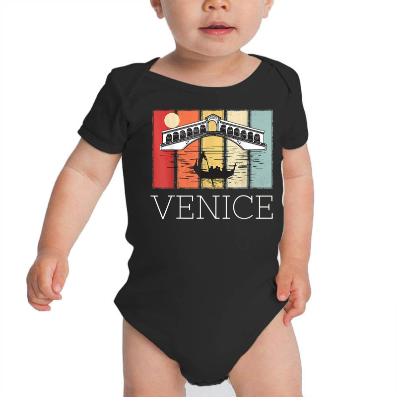 Venice Sunrise Boat Tour Through Grand Canal In North Italy T Shirt Baby Bodysuit | Artistshot