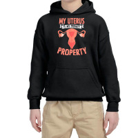 Uterus Private Property Feminist Reproductive Women Rights T Shirt Youth Hoodie | Artistshot