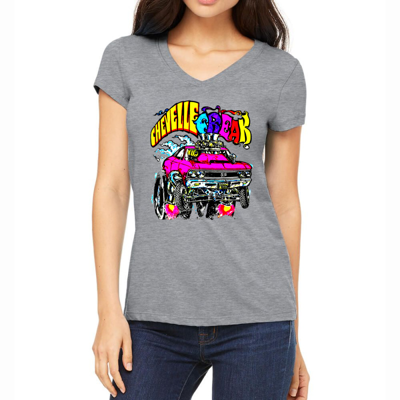 Car Motor Custom Women's V-Neck T-Shirt by zig street | Artistshot