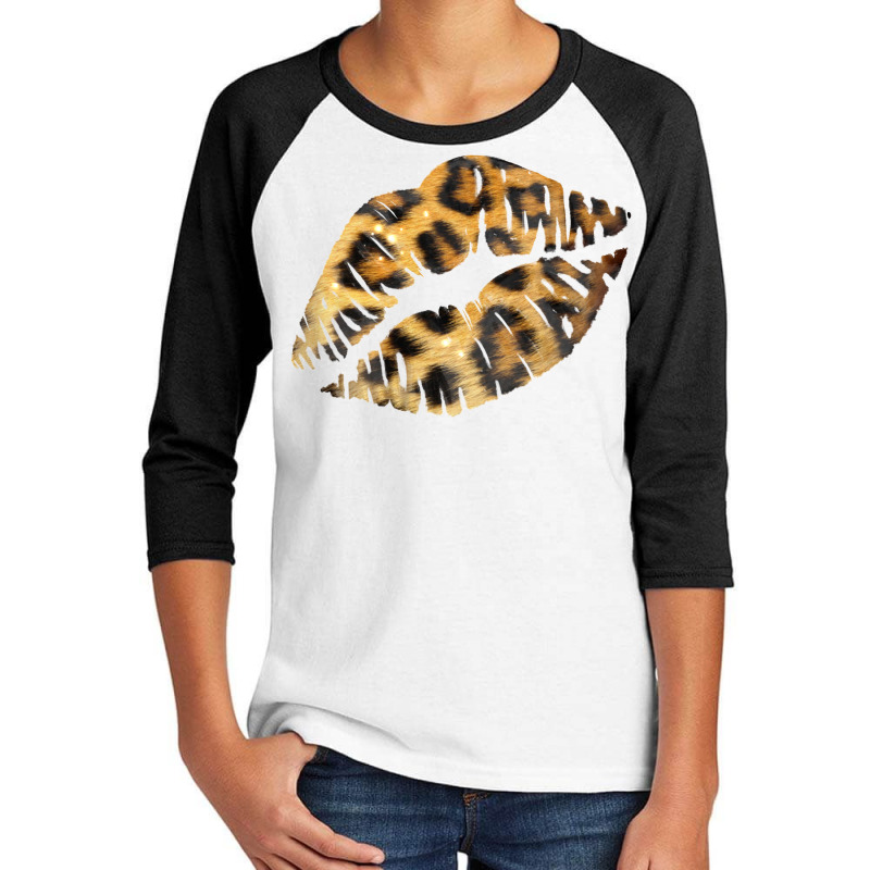 Leopard Lips Youth 3/4 Sleeve | Artistshot