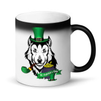 Leprechaun Hat Smoking Pipe Funny Wolf St Patricks Day Party T Shirt Magic Mug | Artistshot