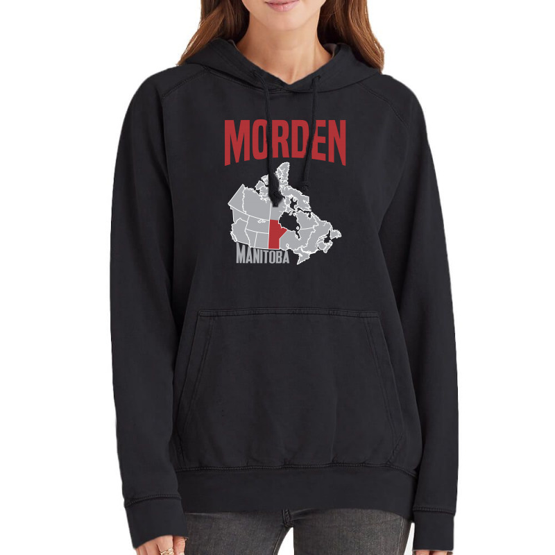 Morden - Manitoba Vintage Hoodie | Artistshot