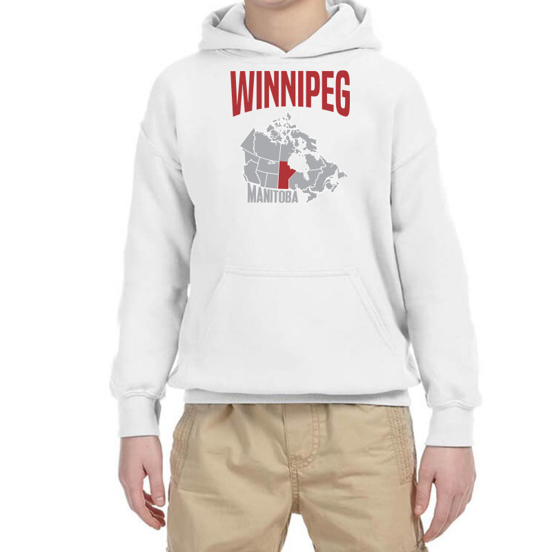 Custom Winnipeg Manitoba Youth Hoodie By Chris Ceconello Artistshot