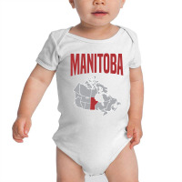 Manitoba Baby Bodysuit | Artistshot