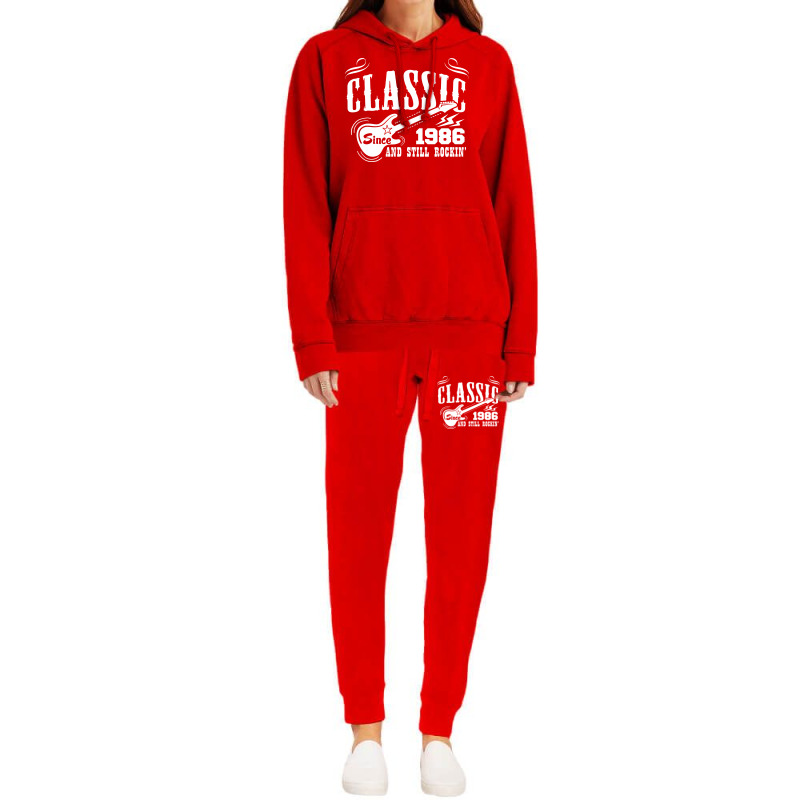 Classic Since 1986 Hoodie & Jogger Set | Artistshot