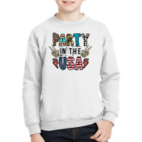 Party In The Usa Youth Sweatshirt | Artistshot