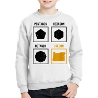 Pentagon Octagon Hexagon Oregon Design Oregon State T Shirt Youth Sweatshirt | Artistshot