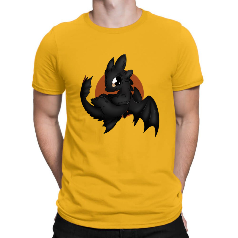 Chibi Black Toothless T-shirt | Artistshot