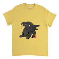 Chibi Mini Toothless Dragon Classic T-shirt | Artistshot