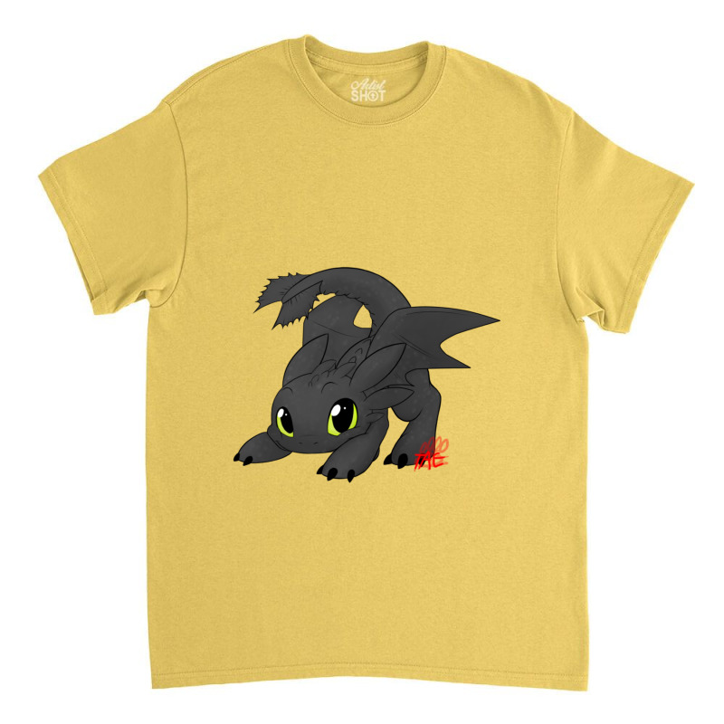 Chibi Mini Toothless Dragon Classic T-shirt | Artistshot