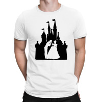 Castle With Cinderella T-shirt | Artistshot