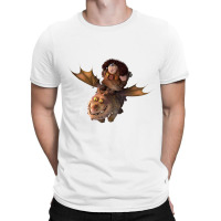 Fishlegs And Big Dragon T-shirt | Artistshot