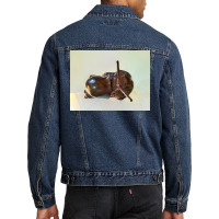 Snail Art Men Denim Jacket | Artistshot