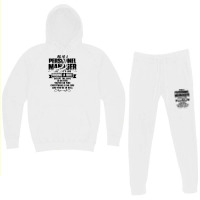 Being A Personnel Manager Copy Hoodie & Jogger Set | Artistshot