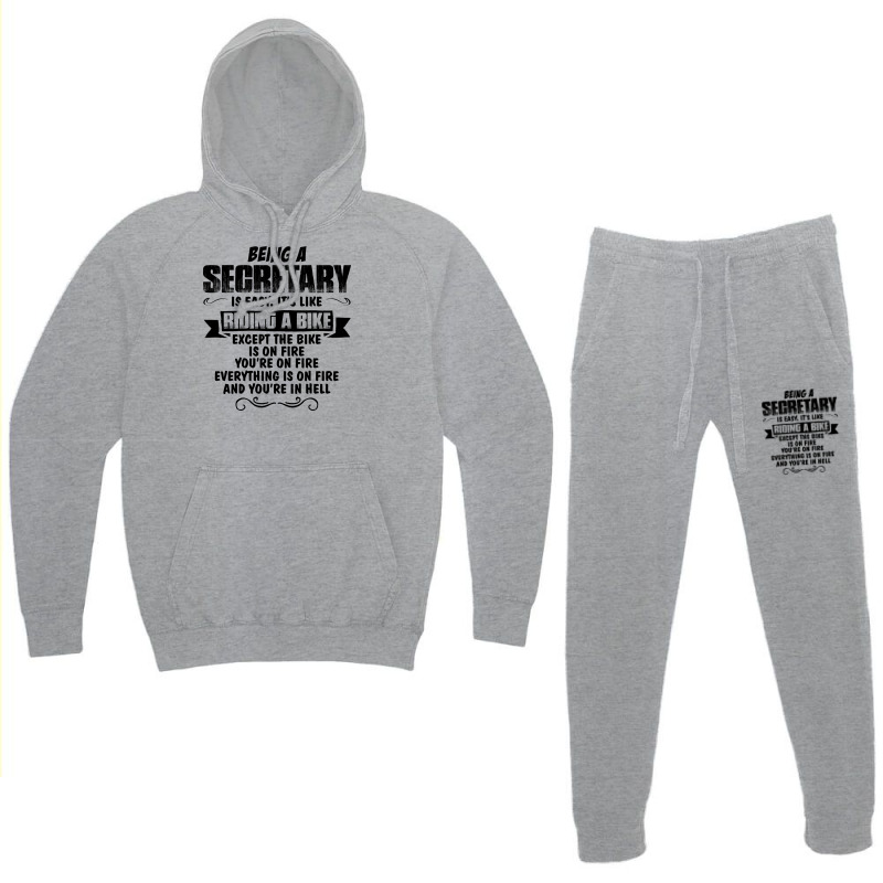 Being A Secretary Copy Hoodie & Jogger Set | Artistshot