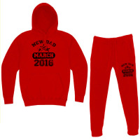 Dad To Be March 2016 Hoodie & Jogger Set | Artistshot