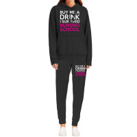 Buy Me A Drink I Survived Nursing School Hoodie & Jogger Set | Artistshot