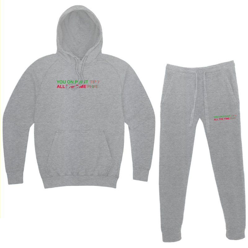 You On Point Tip Hoodie & Jogger Set | Artistshot